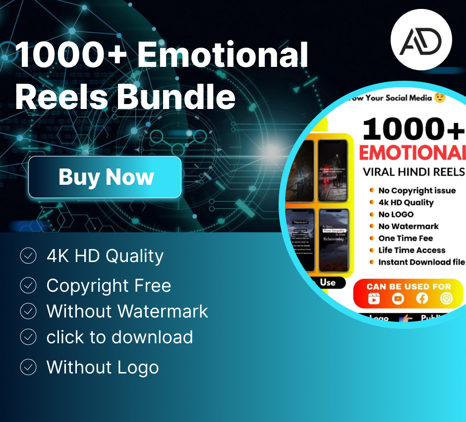 1000+ Emotional Reels| adnwebtech